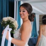 Profesionalno fotografisanje svadbe, mladenka na vjenčanju